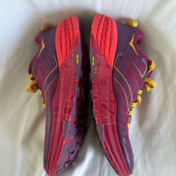 Womens Hoka One One Speedgoat 2 Trail Running Shoes size 8.5 Purple - Picture 7 of 10